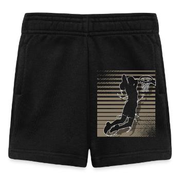 Basketball basketball players - Baby Shorts - black - Front
