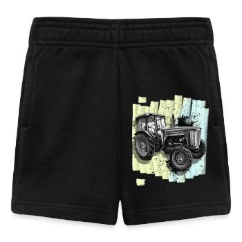 Traktor Landwirtschaft Landwirt - Baby Shorts - Schwarz - Vorne
