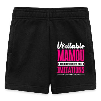 Véritable Mamou les autres sont des imitations ! - Short Bébé - noir - Devant