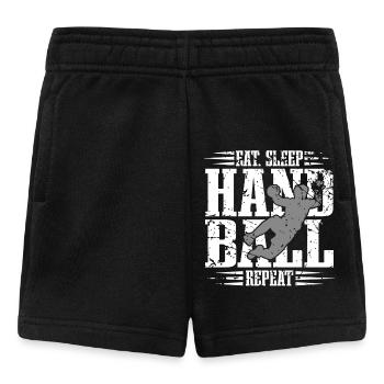 Handball Handballer - Baby Shorts - Schwarz - Vorne