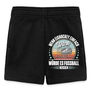 Eishockey Ice Hockey - Baby Shorts - Schwarz - Vorne