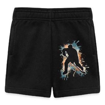 Eishockey Ice Hockey - Baby Shorts - Schwarz - Vorne