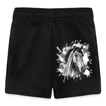 Cheval - Short Bébé - noir - Devant