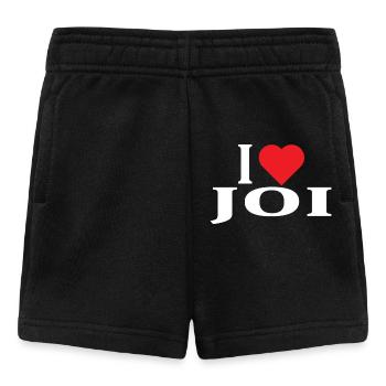 nom du t-shirt J’aime Joi idée cadeau t-shirt - Short Bébé - noir - Devant