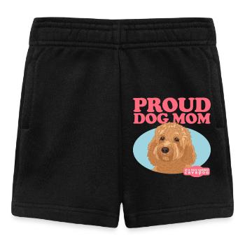 Cavapoo Mom Dog Cavoodle Dog Owner Cadeau - Short Bébé - noir - Devant