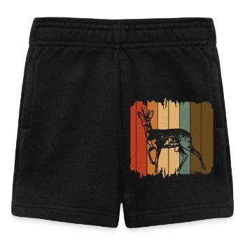 Chevreuil - Short Bébé - noir - Devant