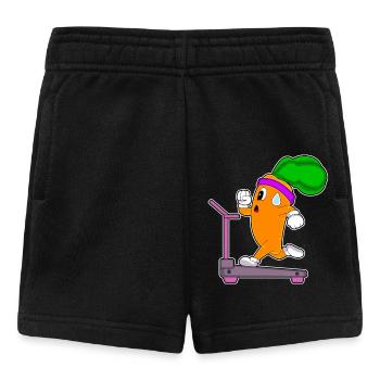 Karotte Workout Laufband Fitness - Baby Shorts - Schwarz - Vorne
