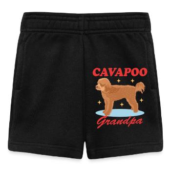 Grand-père de Cavapoo Cadeau du propriétaire de chien Cavoodle - Short Bébé - noir - Devant