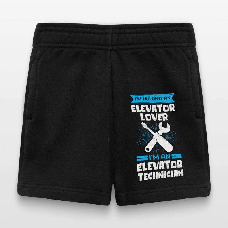 Elevator Elevator Mechanic Elevator Gift Baby Shorts