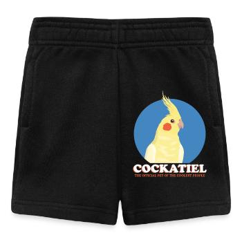 Cockatiels Bird Owner Bird Gift - Short Bébé - noir - Devant
