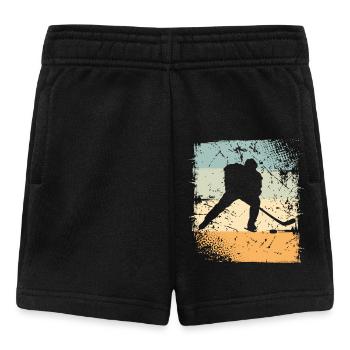 Eishockey Ice Hockey - Baby Shorts - Schwarz - Vorne