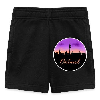Dortmund Fine Skyline - Short Bébé - noir - Devant