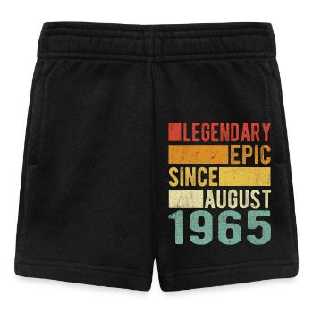 Date de naissance: Août 1965 Épopée légendaire - Short Bébé - noir - Devant
