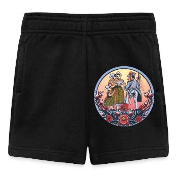 Sorbische Folklore – Tracht und Tanz - Baby Shorts - Schwarz - Vorne