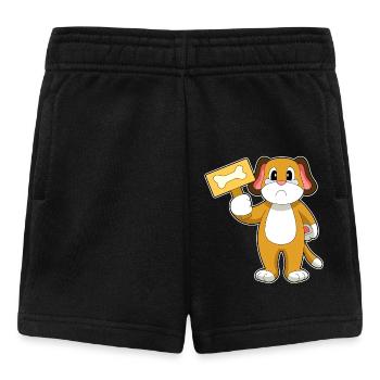 Os de chien - Short Bébé - noir - Devant