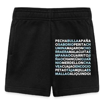 Malaguita (dark) - Baby Shorts - black - Front