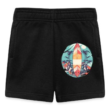 Surfboard - Baby Shorts - black - Front