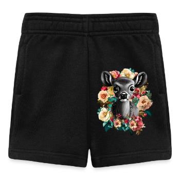 Chevreuil - Short Bébé - noir - Devant