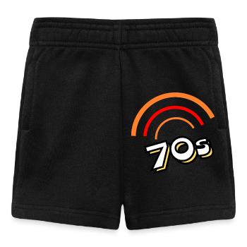 Années 70 - Short Bébé - noir - Devant