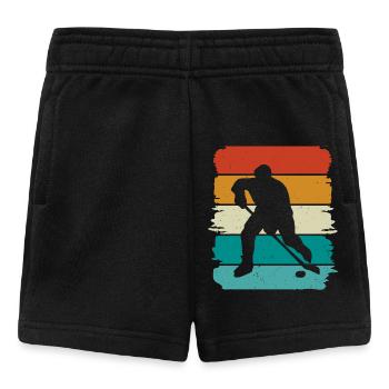 Eishockey Ice Hockey - Baby Shorts - Schwarz - Vorne
