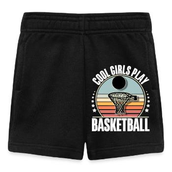 Basketball Basketball Player Women Girls - Baby Shorts - black - Front