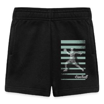 Handball Handballer - Baby Shorts - Schwarz - Vorne
