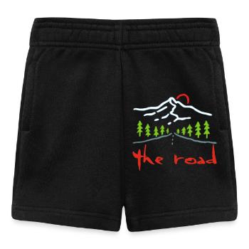 Die Straße - Baby Shorts - Schwarz - Vorne