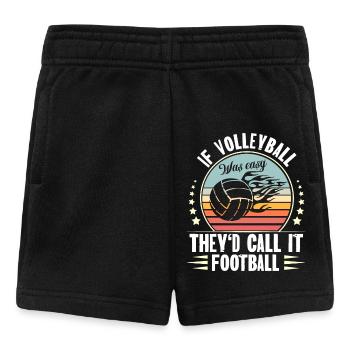 Volley-ball - Short Bébé - noir - Devant