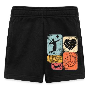 Volley-ball - Short Bébé - noir - Devant