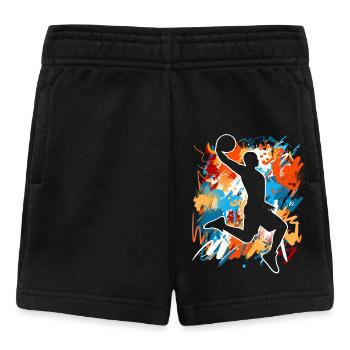 Basketball Basketball Player - Baby Shorts - black - Front