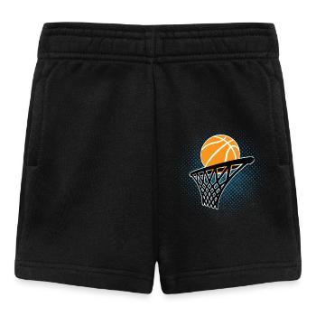 Basketball Basketballer - Baby Shorts - Schwarz - Vorne