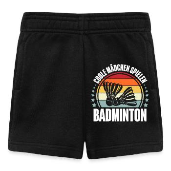 Badminton - Baby Shorts - Schwarz - Vorne