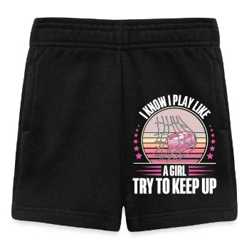 Eishockey Ice Hockey - Baby Shorts - Schwarz - Vorne