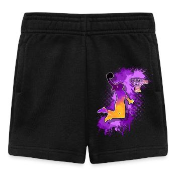 Basketball Basketballerin - Baby Shorts - Schwarz - Vorne