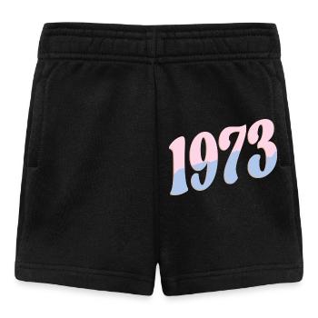 1973 Geburtstagsgeschenke Retro - Baby Shorts - Schwarz - Vorne