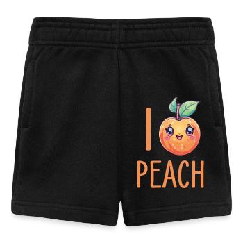 Pêche Kawaii - Short Bébé - noir - Devant