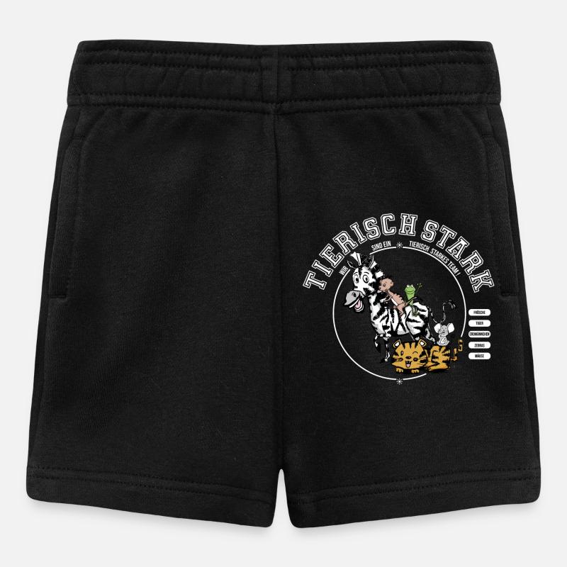 Forte en équipe - Short Bébé - noir