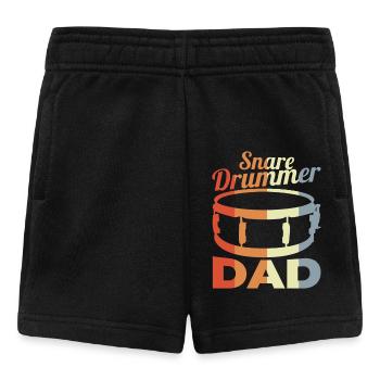 Drummer Dad - Baby Shorts - black - Front