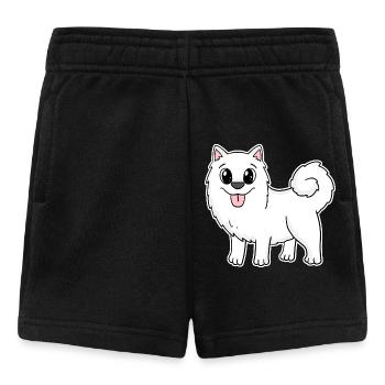 Samoyed Dog Breeds Dog Dogs - Baby Shorts - black - Front