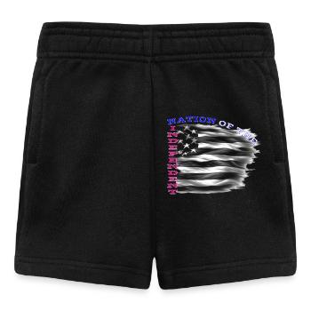 4 July USA Flagge - Baby Shorts - Schwarz - Vorne
