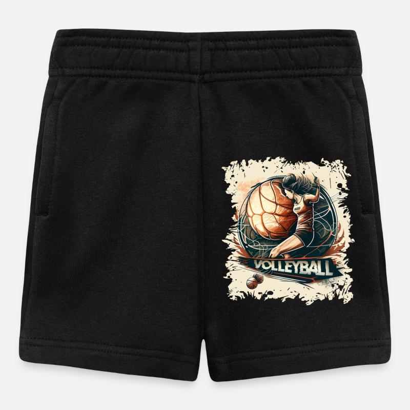 Volley-ball - Short Bébé - noir