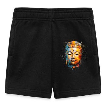 Conception de Bouddha - Short Bébé - noir - Devant
