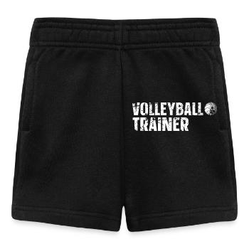Entraîneur de volleyball - Short Bébé - noir - Devant