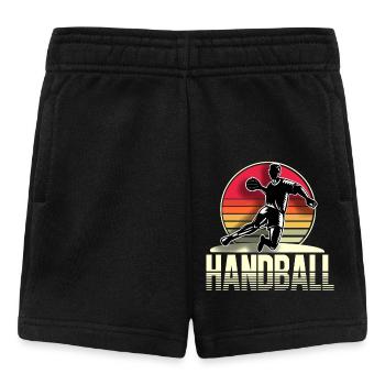 Handball Handballer - Baby Shorts - Schwarz - Vorne