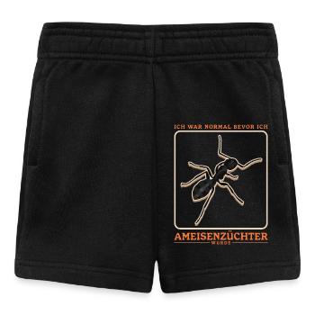 Ants Ant Farm Ant Formicarium Gift - Baby Shorts - black - Front