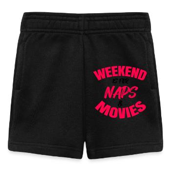 Movie Night Streaming Cineast Movies Statement - Baby Shorts - black - Front
