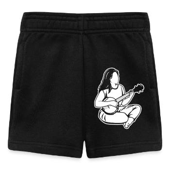 Banjo Mädchen - Baby Shorts - Schwarz - Vorne