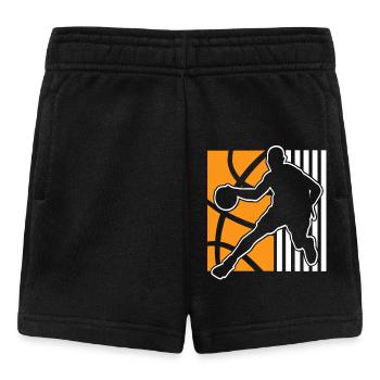Basketball Basketballer - Baby Shorts - Schwarz - Vorne