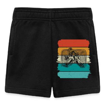 Eishockey Ice Hockey - Baby Shorts - Schwarz - Vorne