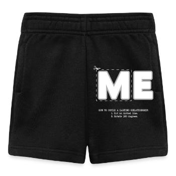 Me (dark) - Baby Shorts - black - Front